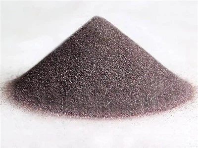 Vad är brytningsindex för vit korund?